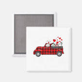Aimant I Love Being A Nicu Nurse Valentine Buffalo Plaid (Recto/Verso)