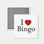 Aimant I Love Bingo (Recto/Verso)