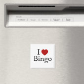 Aimant I Love Bingo (In Situ (Lave-vaisselle))