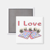 Aimant I Love Bingo (Recto/Verso)
