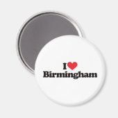 Aimant I Love Birmingham (Recto/Verso)