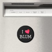 Aimant I Love Blum (In Situ (Lave-vaisselle))
