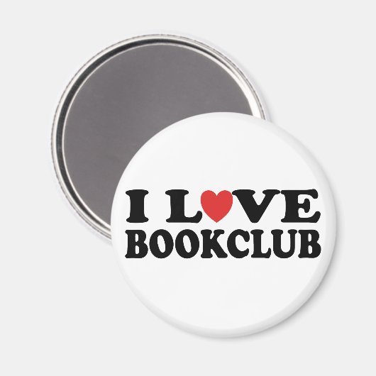 Aimant I Love Bookclub (Recto/Verso)