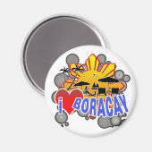 Aimant I Love Boracay (Recto/Verso)