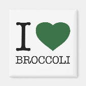 AIMANT I LOVE BROCCOLI (Devant)