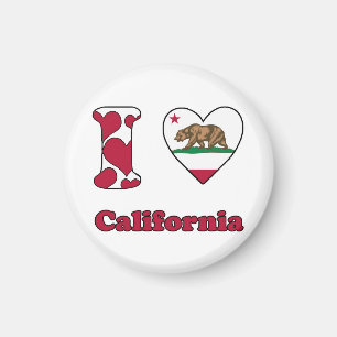 Aimant I love Californie