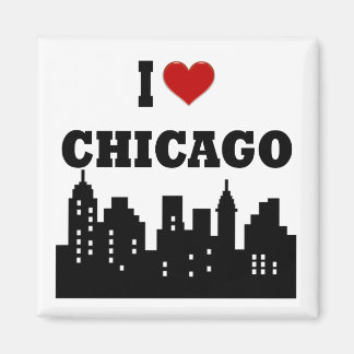 Aimant I Love Chicago