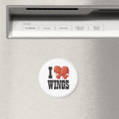 Aimant I Love Chicken Wings (In Situ (Lave-vaisselle))