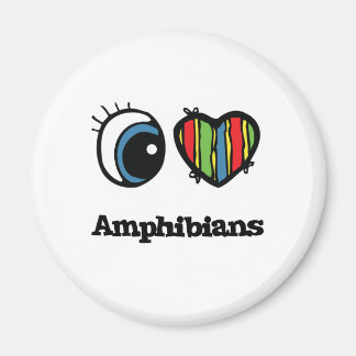Aimant I Love (Coeur) Amphibiens