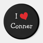 Aimant I Love Conner (Devant)