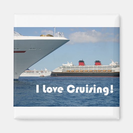 Aimant I Love Cruising (Devant)