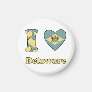 Aimant I love Delaware