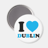 Aimant I Love Dublin (Recto/Verso)