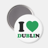 Aimant I Love Dublin (Recto/Verso)