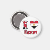 Aimant I love Egypt (Recto/Verso)
