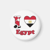 Aimant I love Egypt (Devant)