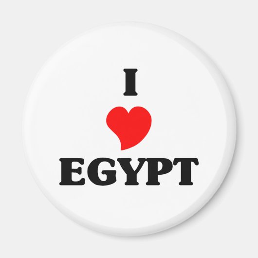 Aimant I Love Egypt (Devant)