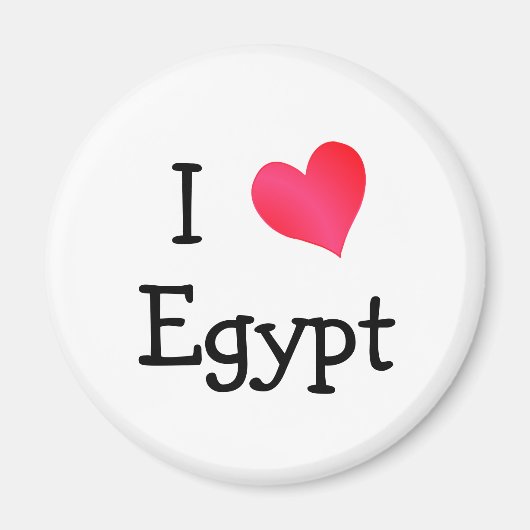 Aimant I Love Egypt (Devant)
