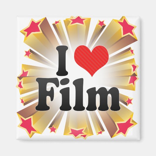 Aimant I Love Film (Devant)