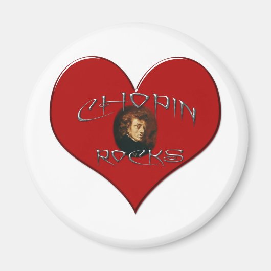 Aimant I Love Frederic Chopin (Devant)