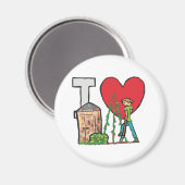 Aimant I Love Gardening (Recto/Verso)
