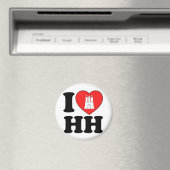 Aimant I Love Hamburg (HH) (In Situ (Lave-vaisselle))