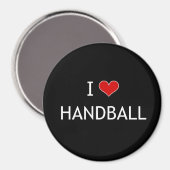 Aimant I Love Handball (Recto/Verso)