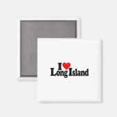 Aimant I Love Heart Long Island _1 (Recto/Verso)