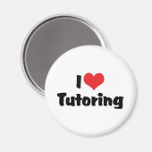 Aimant I Love Heart Tutoring (Recto/Verso)