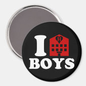 Aimant I Love Hotel Boys (Recto/Verso)