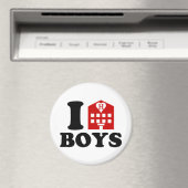 Aimant I Love Hotel Boys (In Situ (Lave-vaisselle))