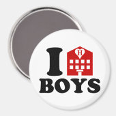Aimant I Love Hotel Boys (Recto/Verso)