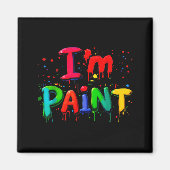 Aimant I Love I Like To Finger Paint Couple I'm Paint Val (Devant)