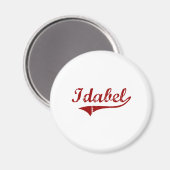 Aimant I Love Idabel Oklahoma (Recto/Verso)