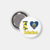 Aimant I love Idaho (Recto/Verso)