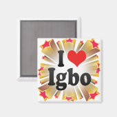Aimant I Love Igbo (Recto/Verso)