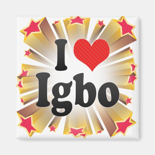 Aimant I Love Igbo (Devant)