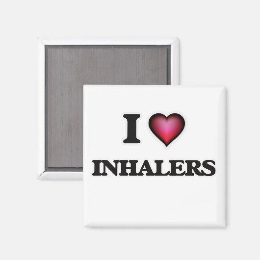 Aimant I Love Inhalers (Recto/Verso)