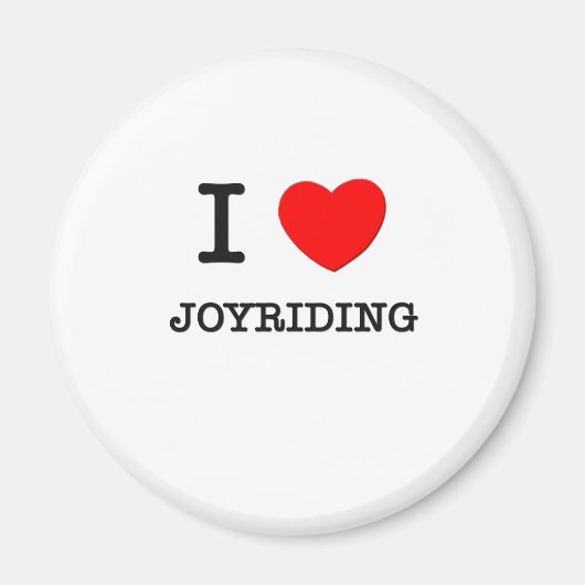 Aimant I Love Joyride (Devant)