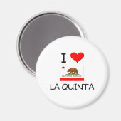 Aimant I Love LA QUINTA California (Recto/Verso)