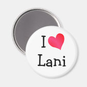 Aimant I Love Lani (Recto/Verso)