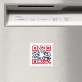 Aimant I Love Laos (Khoy Huk Lao) Drapeau QR Code | Geek  (In Situ (Lave-vaisselle))