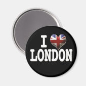 Aimant I love London (Recto/Verso)