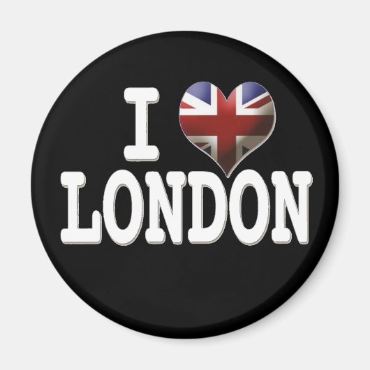 Aimant I love London (Devant)