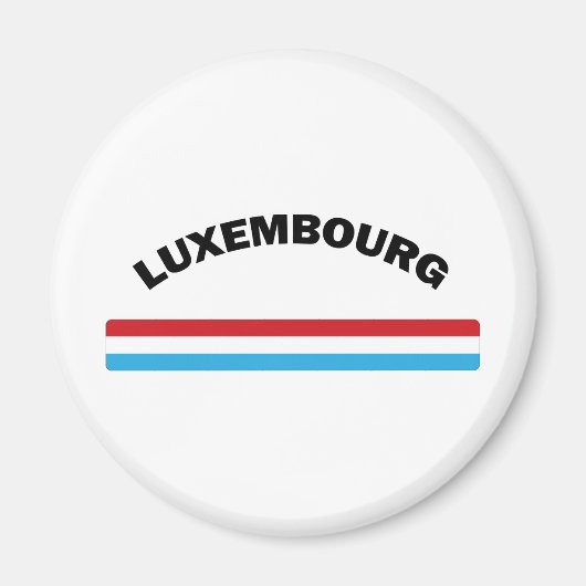 Aimant I Love Luxembourg (Devant)