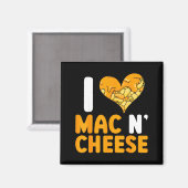 Aimant I Love Mac N' Cheese Funny Mac And Cheese  (Recto/Verso)