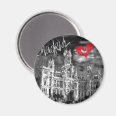 Aimant I love Madrid (Recto/Verso)