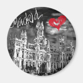 Aimant I love Madrid (Devant)