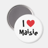 Aimant I Love Maisie (Recto/Verso)