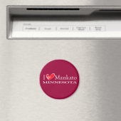 Aimant I Love Mankato Minnesota (In Situ (Lave-vaisselle))